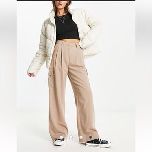 Asos design extra wide leg pants